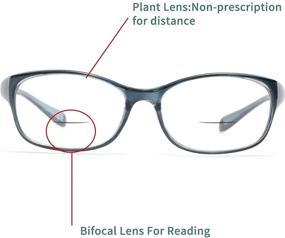 img 3 attached to Bifocal Reading Glasses Blocking Protection Vision Care