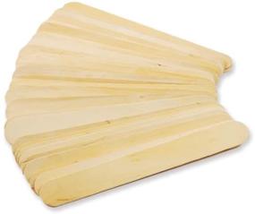 img 1 attached to Premium Pack of Extra Jumbo Craft Sticks-Natural 7.9 inch x 0.8 inch 25/Pk - Ideal for All Crafting Projects!