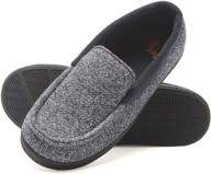 👞 hanes venetian moccasin slippers: perfect protection for boys' shoes logo