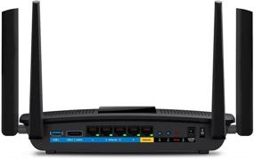 img 3 attached to 🔥 High-Speed Linksys AC2600 4 x 4 MU-MIMO Dual-Band Gigabit Router with USB 3.0 and eSATA (EA8500)