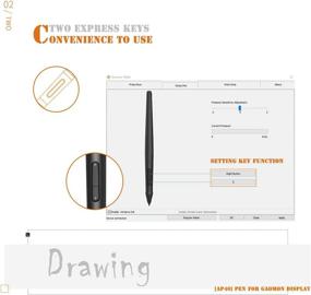img 1 attached to 🖊️ GAOMON AP40: Cutting-edge Wireless Stylus for PD1560 – Fast Rechargeable & Cable Included