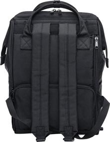 img 3 attached to Secure Your Laptop with 🔒 Kah Kee Polyester Anti-Theft Functional Backpacks