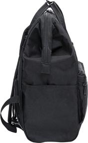 img 1 attached to Secure Your Laptop with 🔒 Kah Kee Polyester Anti-Theft Functional Backpacks