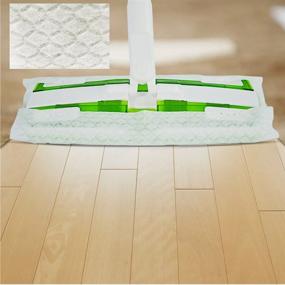 img 3 attached to Jebblas Mop Cloths: 240 Count Disposable Dry Sweeping Pad Refills for Hardwood Floor Mops - Unscented PET Wipes for Efficient Cleaning