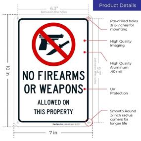 img 2 attached to 🔫 Outdoor Aluminum Firearm Weapons Allowed - Durability and Versatility