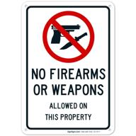 🔫 outdoor aluminum firearm weapons allowed - durability and versatility logo