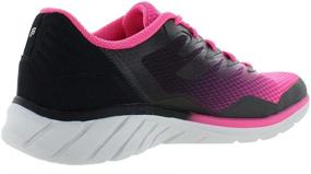 img 1 attached to Plum Grey Black 👟 Women's Fila Memory Countdown Running Shoes