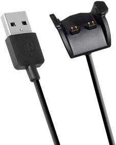 img 2 attached to Emilydeals Garmin Vivosmart HR Plus Charger-Compatible Charging Cable for Garmin Vivosmart HR/Vivosmart HR+ - Black