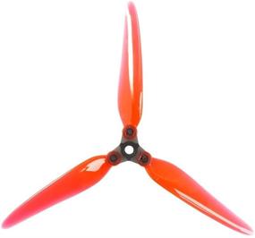 img 4 attached to 🔄 High-Quality Red Dalprop Fold F7 7 Inch Folding Propeller Props for Freestyle Micro Carbon Fiber FPV Racing Quadcopter Quad Drone Frame: 4 Pairs