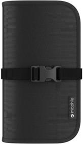 img 3 attached to 🔌 Mophie Travel Kit - Portable Wireless Charging for Samsung, Apple iPhone 8/X & Other Qi-Enabled Phones - Black (409901792)