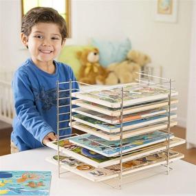 img 3 attached to 🧩 Deluxe Storage Puzzles by Melissa & Doug