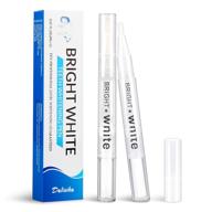 🦷 professional teeth whitening pen with 35% carbamide peroxide gel - easy to use, no sensitivity - 15+ whitening treatments - 2ml (2 pack) logo