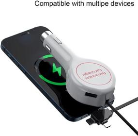 img 2 attached to Retractable Charger Multiple Compatible Charging