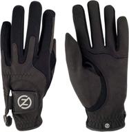 🏌️ enhance your golf performance with zero friction men's storm all weather golf gloves logo