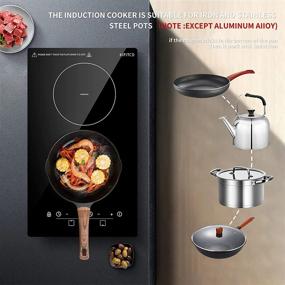 img 3 attached to Electric Cooktop Induction Burners Independent