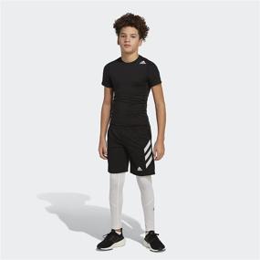 img 2 attached to 👖 Леггинсы Adidas AEROREADY Techfit для активного досуга для мальчиков X Large