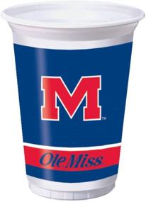 img 2 attached to 8 Count 20 Ounce Printed University Mississippi