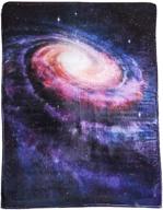 galaxy blanket microfiber travelling camping logo