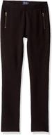 girls' stretch zip ponte pants from the children's place logo