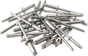 img 2 attached to 🔩 50Pcs Stainless ISPINNER Rivets, 12.7mm