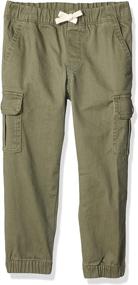 img 3 attached to Amazon Essentials Toddler Cargo Pants Boys' Clothing ~ Pants