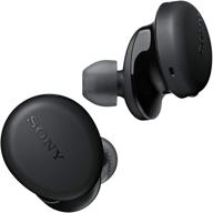 🎧 беспроводные наушники sony wf-xb700 с микрофоном для телефонных звонков - дополнительные басы, bluetooth, черные логотип
