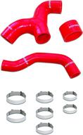 silicone intercooler hoses for subaru impreza wrx 2001-2005 red - mishimoto mmhose-sub-intrd logo