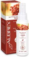 🌿 aubrey age-defying therapy facial toner: antioxidant-rich refresher for all skin types - sea buckthorn, 75% organic, 3.4oz logo