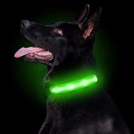 🌟 petisay waterproof led dog collar: usb rechargeable light-up collar for dogs logo