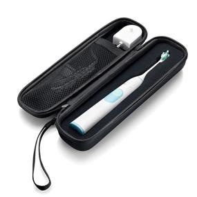 img 4 attached to 🦷 Toothbrush Travel Case for Philips Sonicare Protective Clean 4100 & Sonicare 2 Series - Portable Holder with Large Case