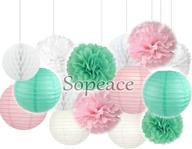 sopeace decoration flowers lanterns birthday логотип