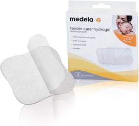 img 4 attached to Medela Breastfeeding Gel Pads, 4 Pack, HydroGel Reusable Soothing Pads, Cooling Relief for Sore Nipples from Pumping or Nursing