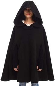 img 4 attached to GRACEART Womens Hoodie Woolen Costume Women's Clothing and Coats, Jackets & Vests