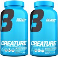 💪 увеличьте свою производительность с beast sports nutrition creature creatine complex - 180 капсул (2 упаковки) логотип