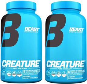 img 4 attached to 💪 Увеличьте свою производительность с Beast Sports Nutrition Creature Creatine Complex - 180 капсул (2 упаковки)