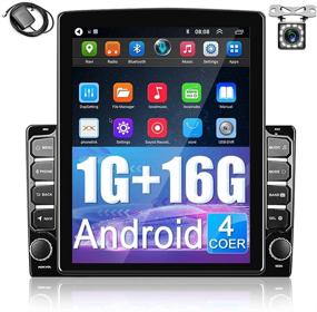 img 4 attached to 9.7 inch 2 din Android Car Stereo with 2.5D HD Touch Screen, Bluetooth FM, GPS 📱 Navigation, WiFi Connect, and Mirror Link for Android/iOS – Includes Dual USB Input + 12 LED Backup Camera