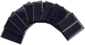 img 2 attached to 🌞 AOSHIKE Micro Solar Panels: Reliable DIY Solar Epoxy Plate for Electric Toys - Photovoltaic Cells Charger Kit (10Pcs, 3V, 120mA)