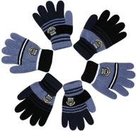 🧤 us unisex winter gloves mittens for boys' - rarity accessories logo