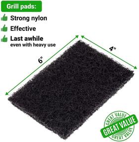 img 2 attached to 🧼 Ultimate Griddle Cleaning Kit: CUSINIUM 20-Pack Griddle Cleaning Pads + 40-Pack Grill Screens - Must-Have Griddle Cleaning Accessories Bundle