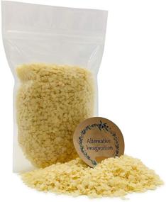 img 4 attached to 🐝 Filtered Yellow Beeswax Pastilles - Alternative Imagination Brand - 1/2 Pound, 100% Pure