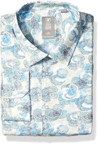 img 1 attached to 👔 Stacy Adams Modern Honeycomb Men's Shirts: Contemporary and Stylish Clothing