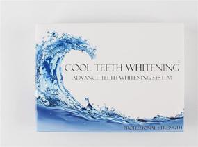 img 1 attached to 🦷 Cool Teeth Whitening Kit with 44 Carbamide Peroxide: 4 Gel Tubes, 2 Trays, Case, Guide, Accelerator Light Included - Achieve a Brighter Smile!
