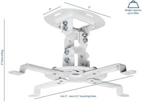 img 3 attached to 📽️ VIVO VP01W Universal Adjustable Projection Mount