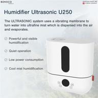 💨 boneco u250 digital cool mist humidifier - enhance air quality with advanced technology logo