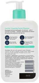 img 3 attached to CeraVe Foaming Facial Cleanser: All-in-One Makeup Remover and Daily Face Wash for Oily Skin, Paraben & Fragrance Free - 16 Fl Oz