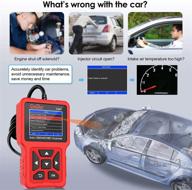 🚗 enhanced obd2 scanner car code reader: creator c301 diagnostic scan tool for vehicles with check engine light logo