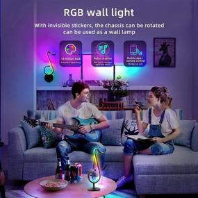 img 3 attached to 🎵 Revolutionary Music Lamp: Customizable RGB Lighting with APP and Remote Control, 210 Scene and Music Modes, Perfect for Bedroom and Party Décor