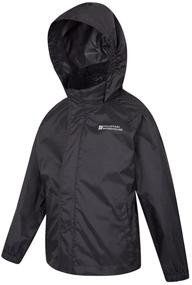 img 2 attached to 👕 Waterproof Children's Boys' Clothing and Jackets & Coats by Mountain Warehouse