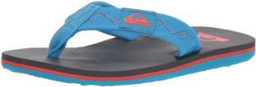 img 4 attached to 👟 Quiksilver Molokai Stitchy: Trendy Youth Boys' Shoes and Sandals