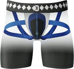 img 3 attached to 💎 Diamond MMA: Secure and Comfortable Athletic Cup Groin Protector & Compression Shorts System with Integrated Jock Strap